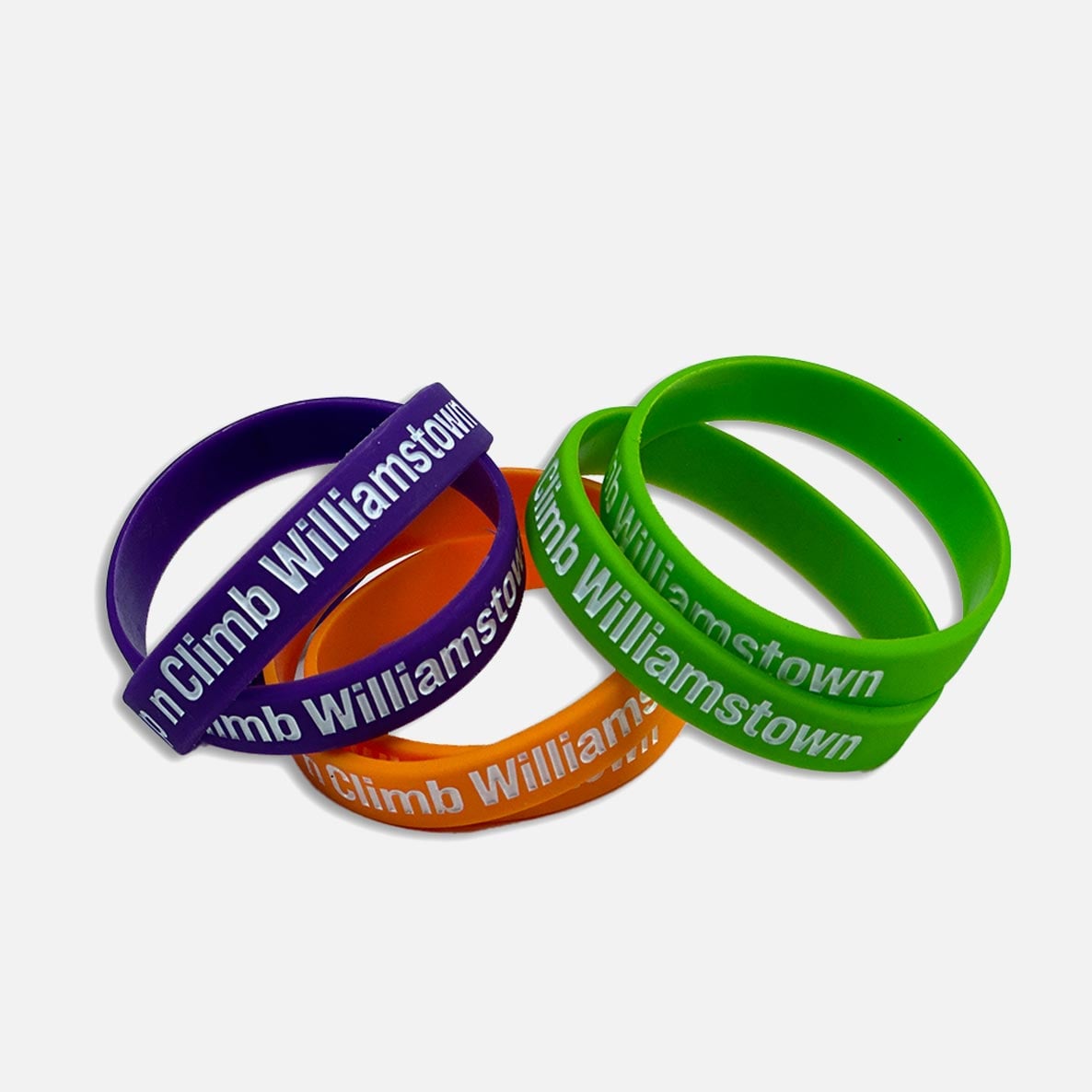 Silicone Wristbands Ink Filled