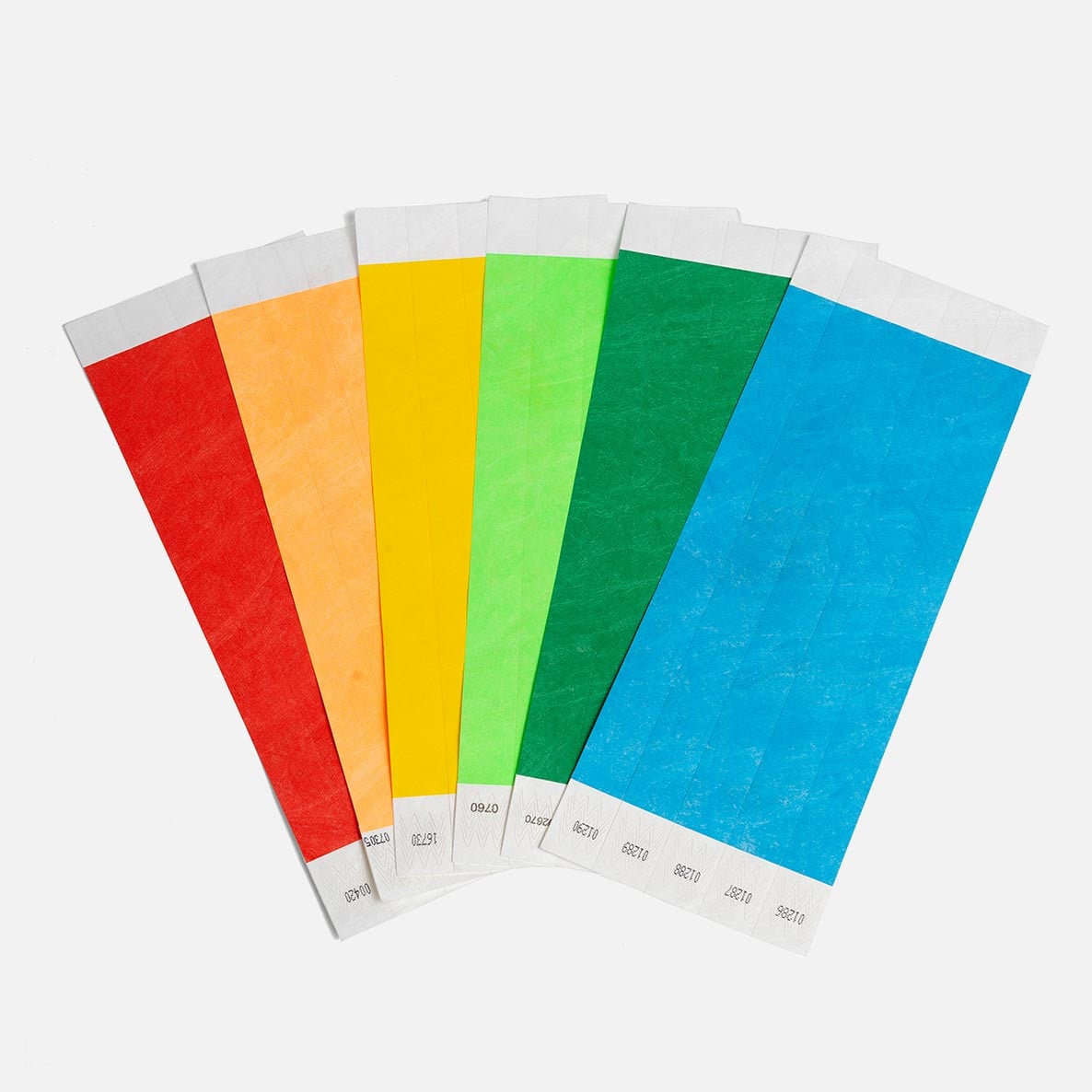 Tyvek Plain Wristbands 